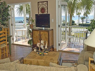 Living Area with TV